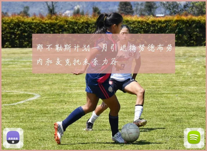 那不勒斯计划一月引进梅努德布劳内和麦克托米奈力荐